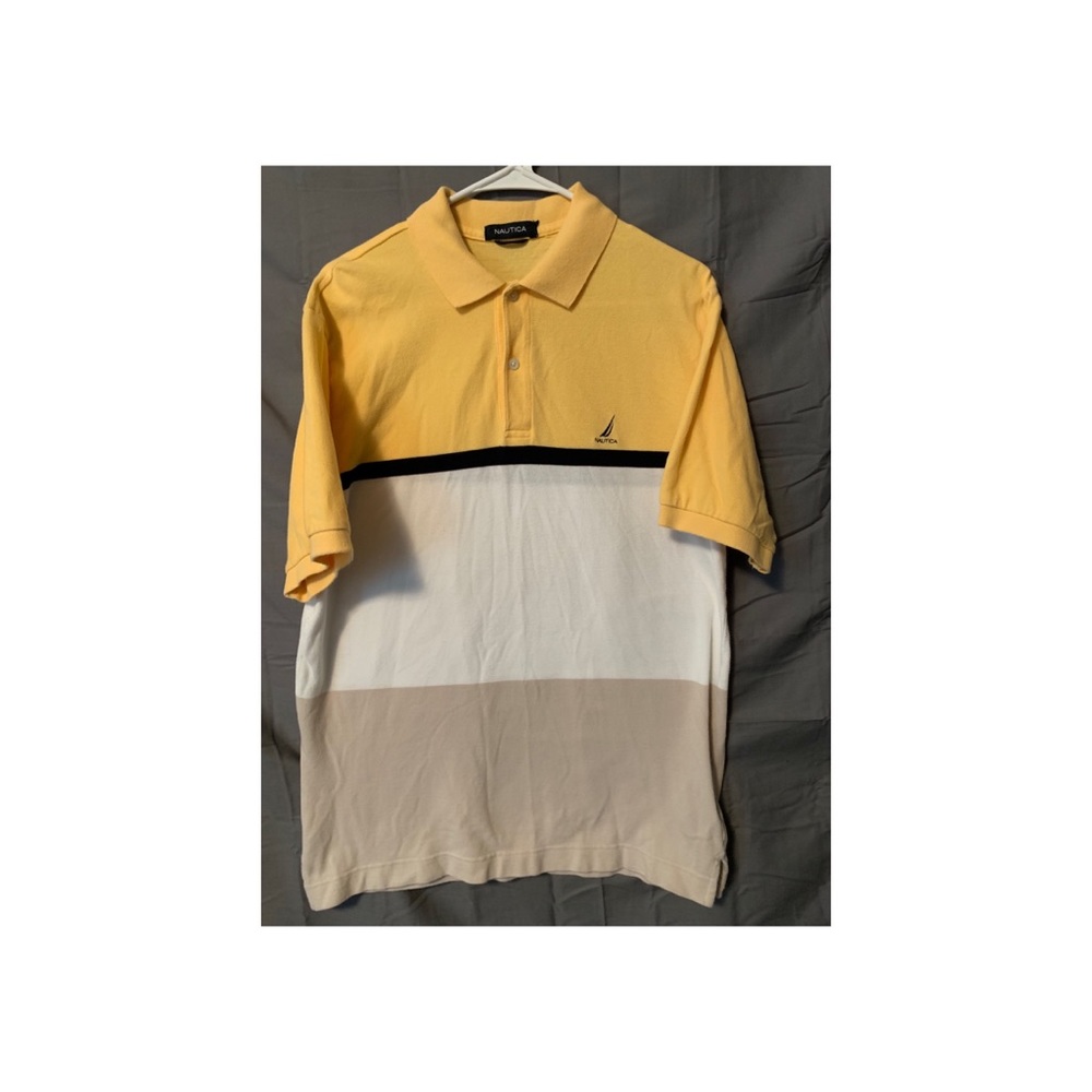 Nautica color block Polo